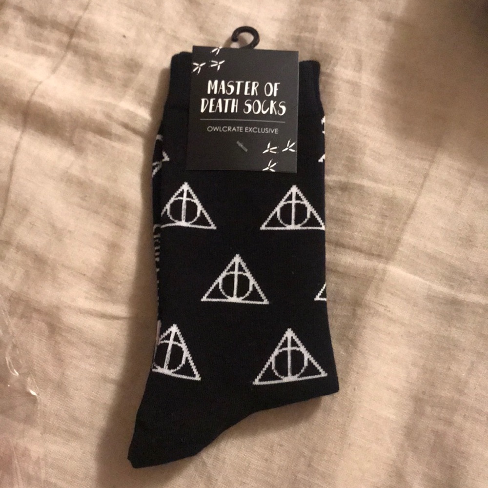 Owlcrate exclusive Harry Potter socks